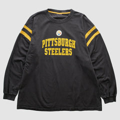 Pittsburgh Steelers 2000s Long Sleeve T-shirt Black Vintage | Fanatics
