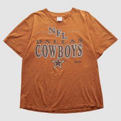Dallas Cowboys Trench 90s T-shirt Orange Vintage | Fanatics