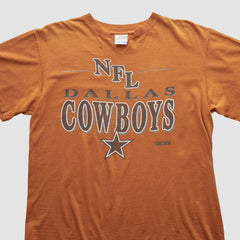 Dallas Cowboys Trench 90s T-shirt Orange Vintage | Fanatics