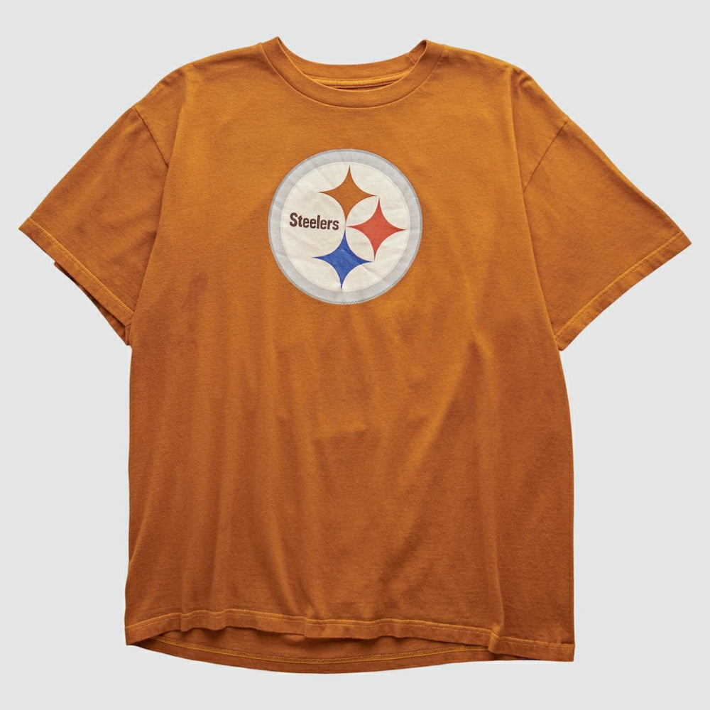 Pittsburgh Steelers NFL 2000s T-shirt Orange Vintage | Fanatics