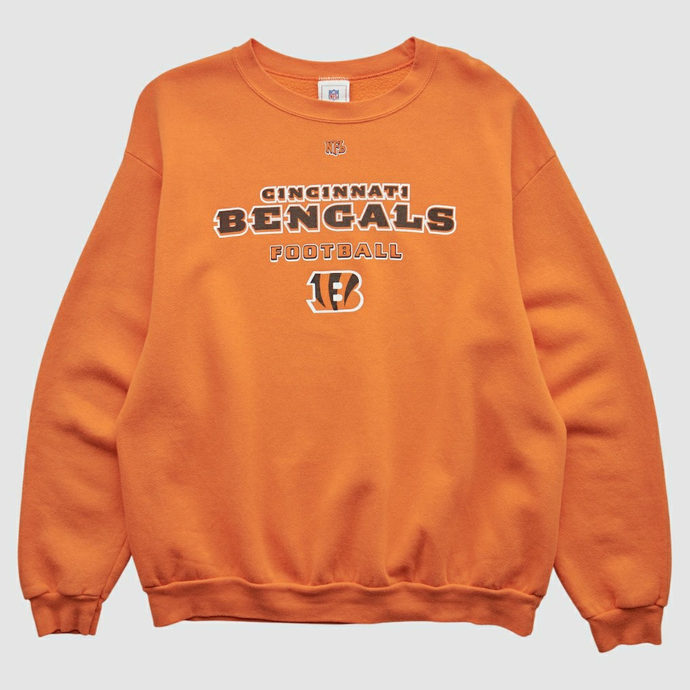 Cincinnati Bengals NFL 2000s Pullover Sweatshirt Orange Vintage | Fanatics
