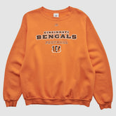 Cincinnati Bengals NFL 2000s Pullover Sweatshirt Orange Vintage | Fanatics
