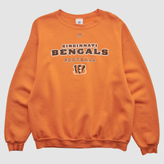 Cincinnati Bengals NFL 2000s Pullover Sweatshirt Orange Vintage | Fanatics
