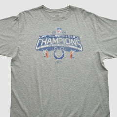 Indianapolis Colts Reebok 2006 T-shirt Heather Gray Vintage | Fanatics