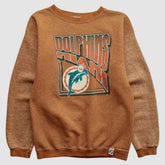 Miami Dolphins Logo 7 90s Pullover Sweatshirt Brown Vintage | Fanatics