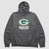 Green Bay Packers NFL 2010s Hooded Pullover Sweatshirt Charcoal Vintage | Fanatics
