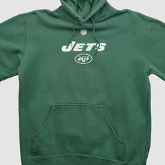 New York Jets Reebok 2000s Hooded Pullover Sweatshirt Green Vintage | Fanatics