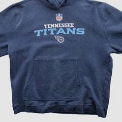 Tennessee Titans Reebok 2000s Hooded Pullover Sweatshirt Navy Vintage | Fanatics