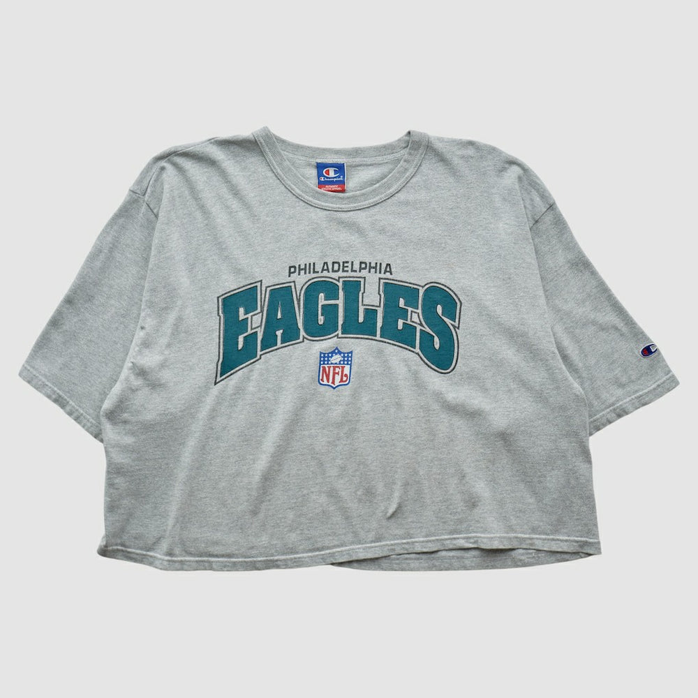 Philadelphia Eagles Champion 2000s T-shirt Heather Gray Vintage | Fanatics