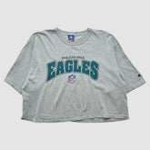 Philadelphia Eagles Champion 2000s T-shirt Heather Gray Vintage | Fanatics