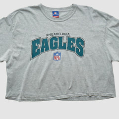 Philadelphia Eagles Champion 2000s T-shirt Heather Gray Vintage | Fanatics