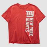 New York Giants NFL 2010s T-shirt Red Vintage | Fanatics
