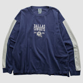 Dallas Cowboys 2000s Long Sleeve T-shirt Navy Vintage | Fanatics