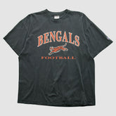 Cincinnati Bengals Champion 2000s T-shirt Charcoal Vintage | Fanatics