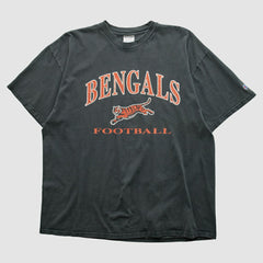 Cincinnati Bengals Champion 2000s T-shirt Charcoal Vintage | Fanatics