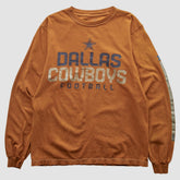 Dallas Cowboys Team Edition Apparel 2000s Long Sleeve T-shirt Orange Vintage | Fanatics