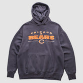 Chicago Bears NFL 2000s Hooded Pullover Sweatshirt Charcoal Vintage | Fanatics