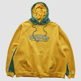 Green Bay Packers Reebok 2000s Hooded Pullover Sweatshirt Yellow Vintage | Fanatics