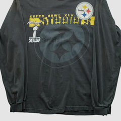 Pittsburgh Steelers NFL 2011 Long Sleeve T-shirt Charcoal Vintage | Fanatics
