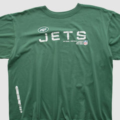 New York Jets Reebok 2000s T-shirt Green Vintage | Fanatics