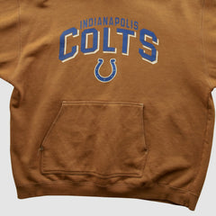 Indianapolis Colts Reebok 2000s Hooded Pullover Sweatshirt Tan Vintage | Fanatics