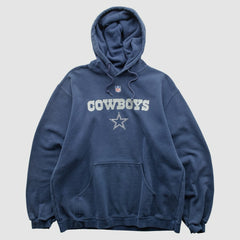 Dallas Cowboys Reebok 2000s Hooded Pullover Sweatshirt Navy Vintage | Fanatics