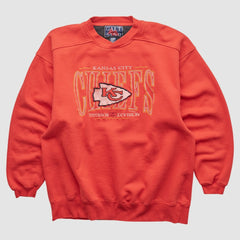 Kansas City Chiefs Galt Sand 90s Pullover Sweatshirt Red Vintage | Fanatics