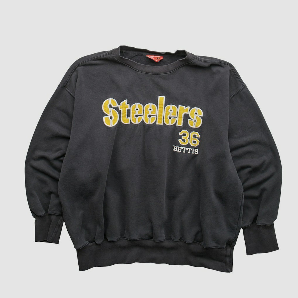 Pittsburgh Steelers NFL 2000s Pullover Sweatshirt Black Vintage | Fanatics