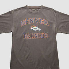 Denver Broncos NFL 2010s T-shirt Dark Heather Gray Vintage | Fanatics