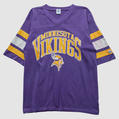 Minnesota Vikings Logo 7 90s T-shirt Purple Vintage | Fanatics