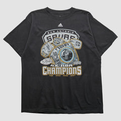 San Antonio Spurs 2007 T-shirt Black Vintage - NBA
