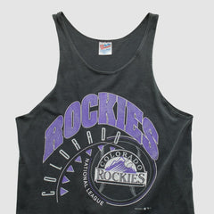 Colorado Rockies Hanes 90s Tank - MLB