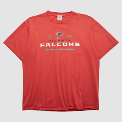 Atlanta Falcons NFL 2000s T-shirt Red Vintage | Fanatics