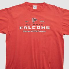 Atlanta Falcons NFL 2000s T-shirt Red Vintage | Fanatics