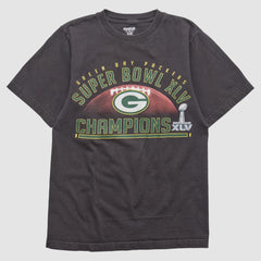 Green Bay Packers Reebok 2011 T-shirt Black Vintage | Fanatics