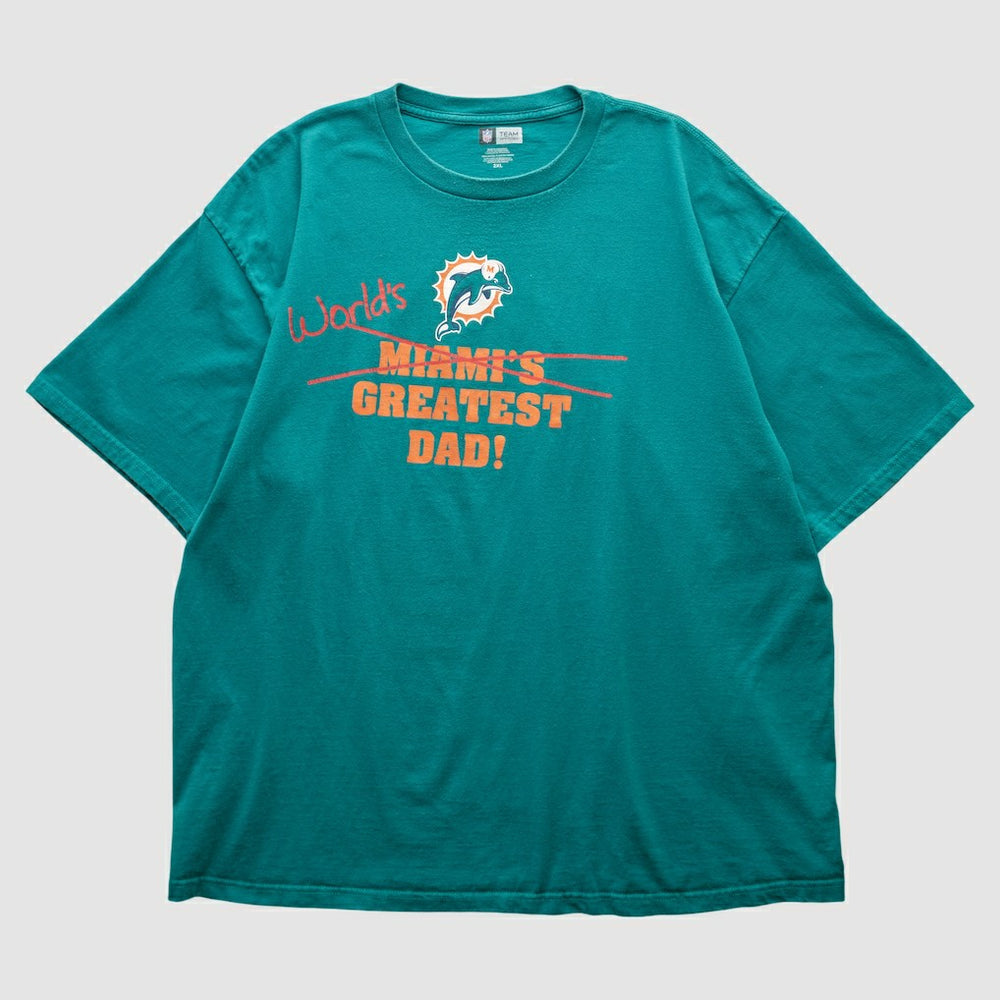 Miami Dolphins NFL 2010s T-shirt Teal Vintage | Fanatics