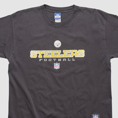 Pittsburgh Steelers Reebok 2000s T-shirt Black Vintage | Fanatics