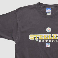 Pittsburgh Steelers Reebok 2000s T-shirt Black Vintage | Fanatics