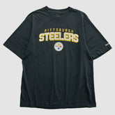 Pittsburgh Steelers Reebok 2000s T-shirt Black Vintage | Fanatics