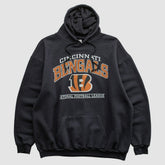 Cincinnati Bengals NFL 2010s Hooded Pullover Sweatshirt Black Vintage | Fanatics