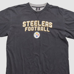 Pittsburgh Steelers Reebok 2010s Long Sleeve T-shirt Black Vintage | Fanatics