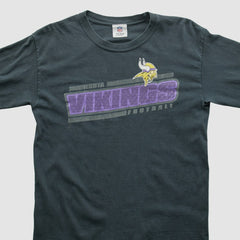 Minnesota Vikings NFL 2010s Long Sleeve T-shirt Charcoal Vintage | Fanatics