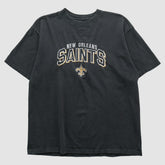 New Orleans Saints Reebok 2000s T-shirt Black Vintage | Fanatics