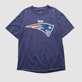 New England Patriots NFL 2000s T-shirt Navy Vintage | Fanatics
