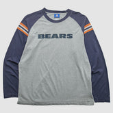 Chicago Bears NFL 2000s Long Sleeve T-shirt Heather Gray Vintage | Fanatics
