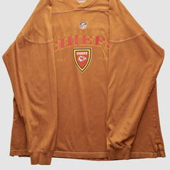 Kansas City Chiefs NFL 2000s Pullover Sweatshirt Brown Vintage | Fanatics