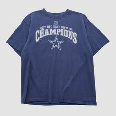 Dallas Cowboys Reebok 2007 T-shirt Navy Vintage | Fanatics