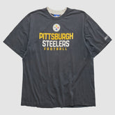 Pittsburgh Steelers Reebok 2000s T-shirt Charcoal Vintage | Fanatics