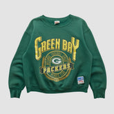 Green Bay Packers Nutmeg Mills 90s Sweatshirt Green Vintage | Fanatics