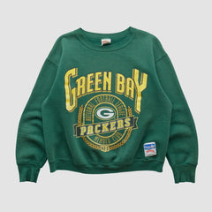 Green Bay Packers Nutmeg Mills 90s Sweatshirt Green Vintage | Fanatics